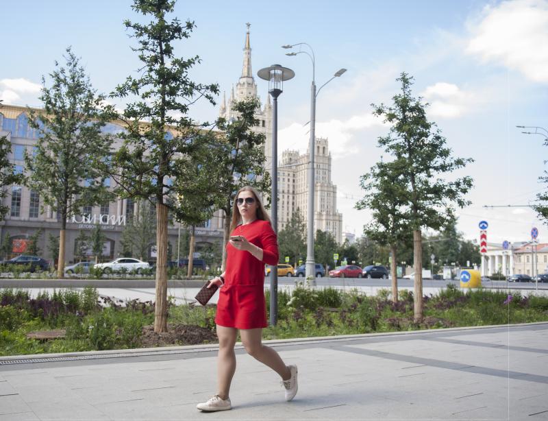 Бирюков: Более 300 пешеходных улиц создано в Москве за четыре года