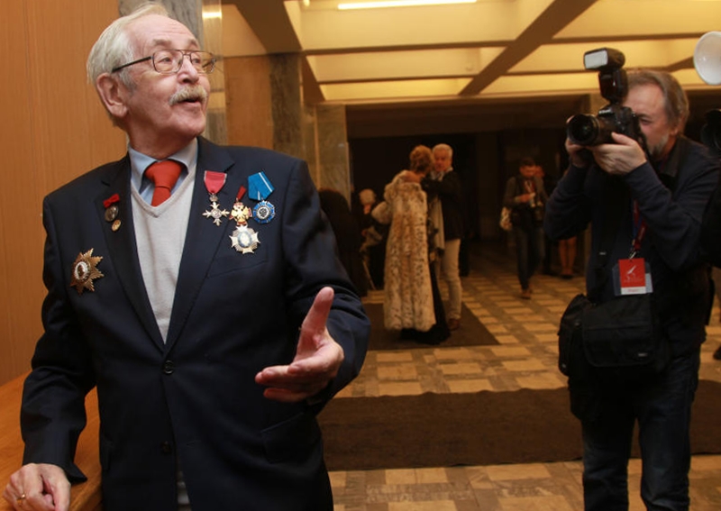 Василий Ливанов отмечает свое 83-летие. Фото: Наталия Нечаева