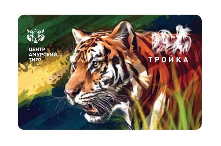 Лимитированный тираж карт «Тройка» выпустят к Международному дню тигра. Фото: официальный сайт мэра Москвы