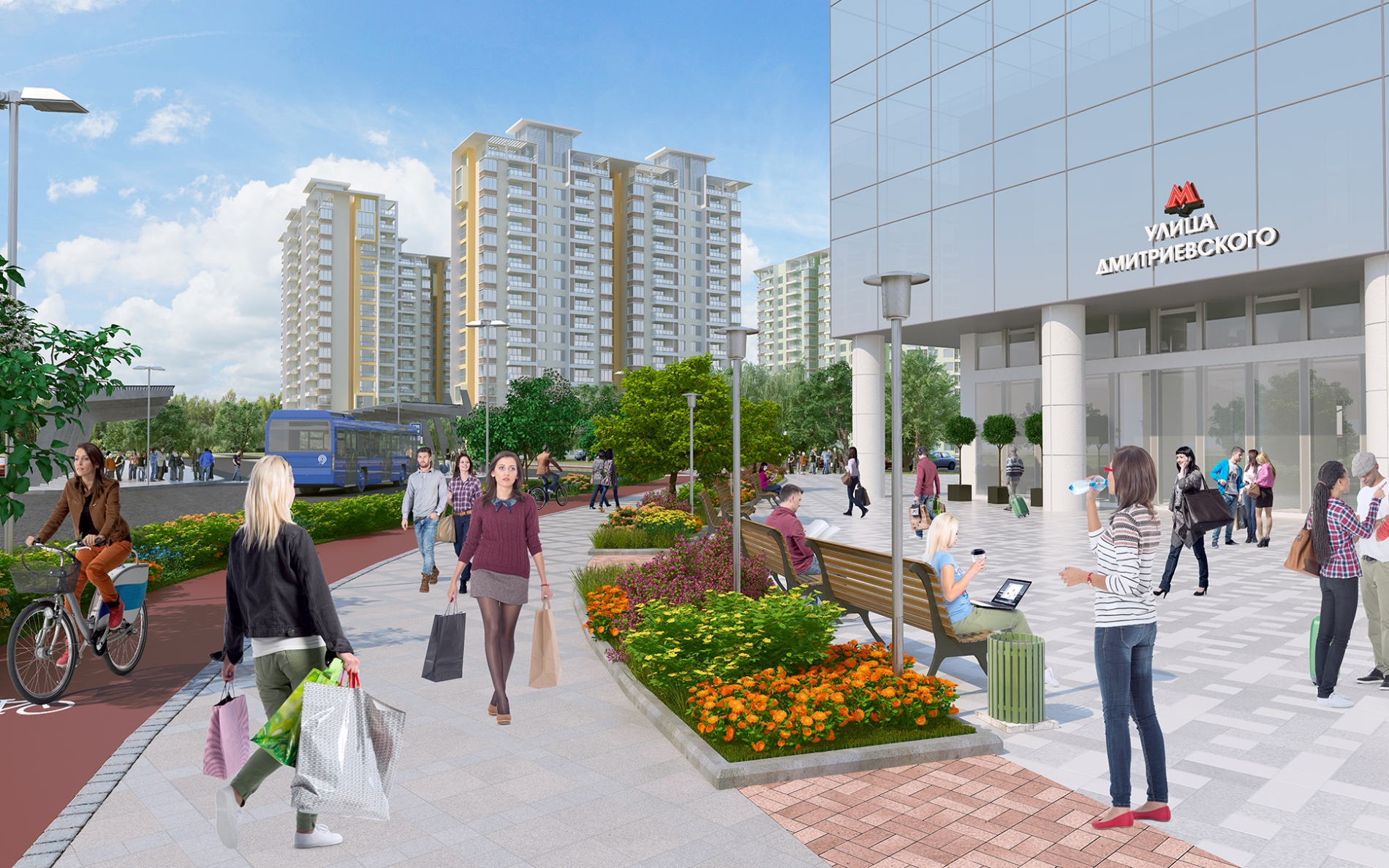 Жилой комплекс с паркингом появится в ТПУ «Улица Дмитриевского»