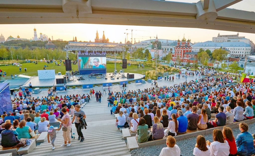 «Зарядье» посетили 6800 гостей. Фото: mos.ru