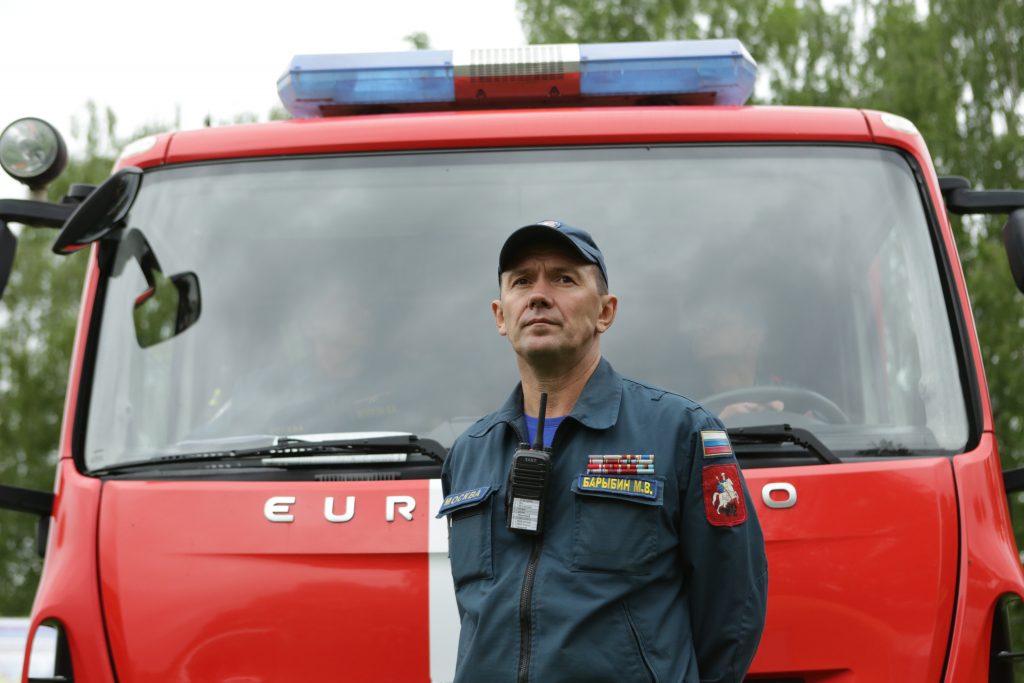 Шестерых человек спасли из пожара на юго-востоке Москвы