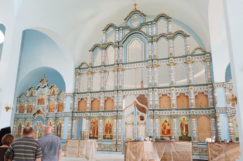 Освящение храма с мозаичными фасадами состоится в ноябре. Фото: сайт Комплекса градостроительной политики и строительства Москвы Освещение храма с мозаичными фасадами состоится в ноябре. Фото: сайт Комплекса градостроительной политики и строительства Москвы