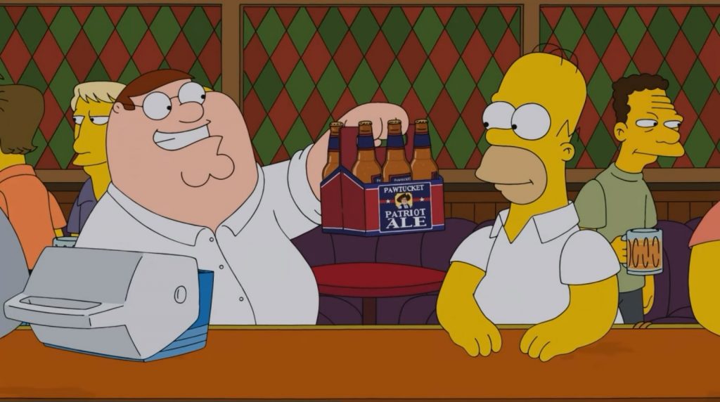 По одной из версий, цивилизация могла узнать о пиве раньше, чем о хлебе. Фото: скриншот "The Simpsons Guy", YouTube 