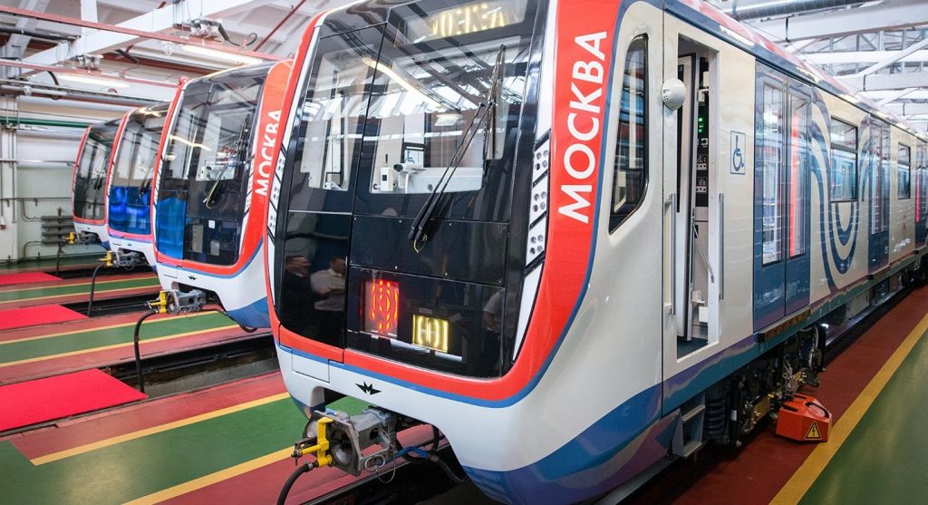 Метро Москвы запустило 70-й инновационный поезд