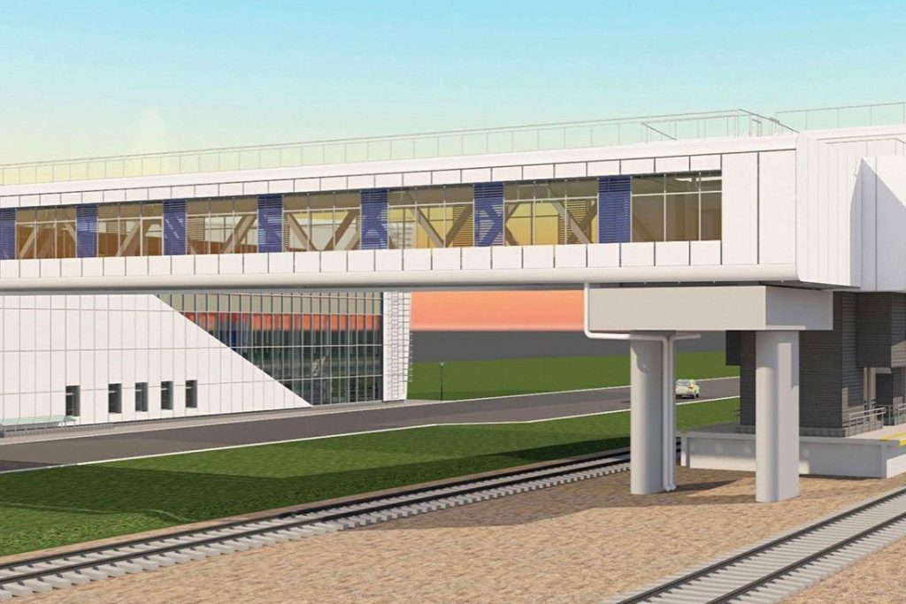 Стеклянный мост: утвердили дизайн северного терминала станции МЦК «ЗИЛ»