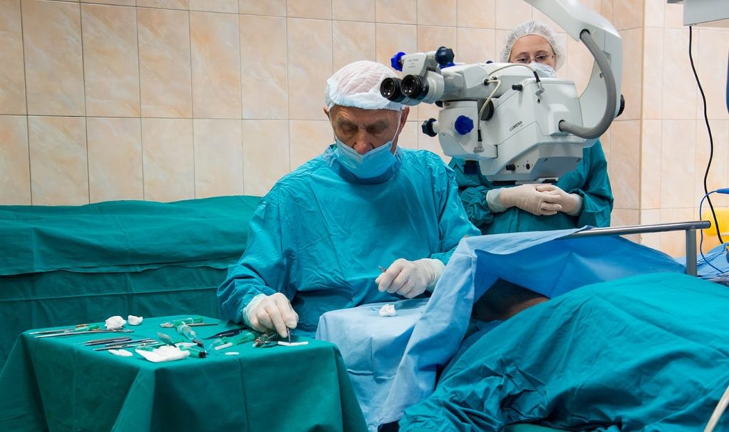 Офтальмологическое отделение лазерной микрохирургии оборудовано современными операционными. Фото: mos.ru