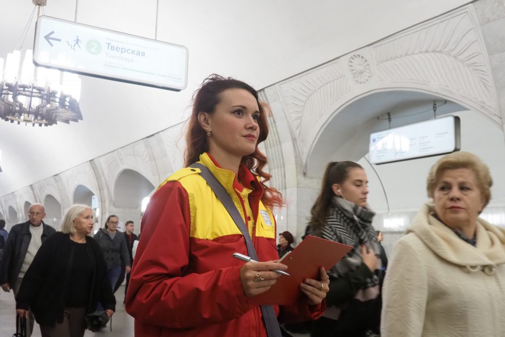 За полгода в Москве появится более тысячи элементов навигации метро