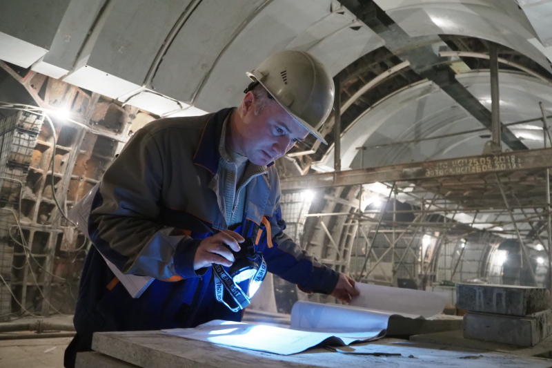 Утвержден проект юго-западного участка нового кольца метро Москвы. Фото: Антон Гердо