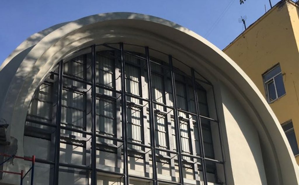 Гараж Госплана – последнее крупное здание, созданное по чертежам знаменитого архитектора Мельникова. Фото: mos.ru