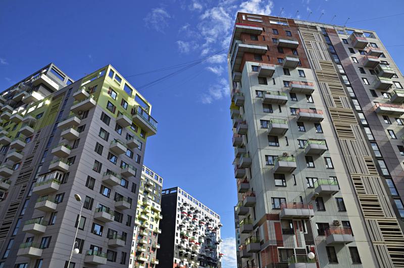 Новый корпус жилого комплекса в Орехово-Борисово Южном введут в эксплуатацию до конца 2018 года. Фото: Анна Быкова, «Вечерняя Москва»