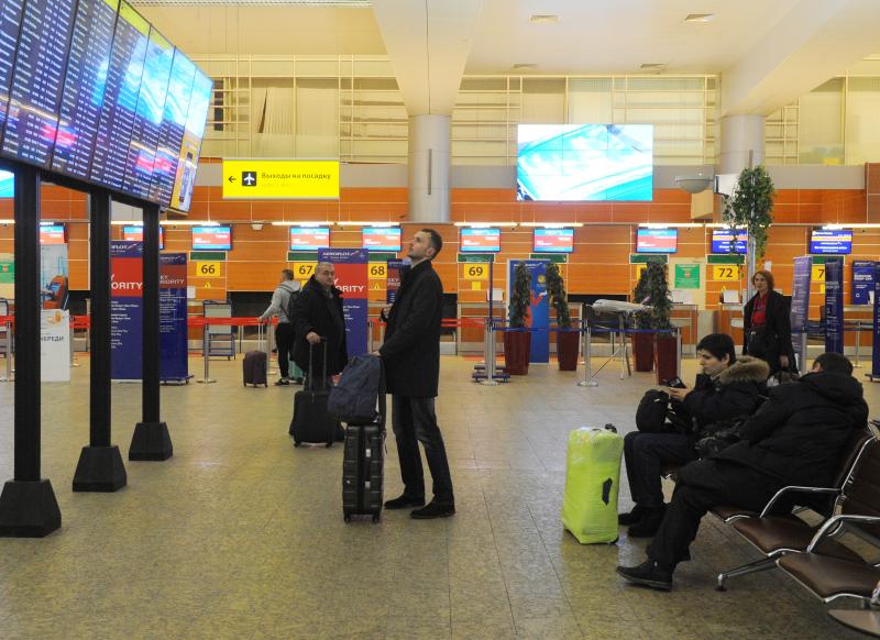 В Москве отменены десятки авиарейсов из-за непогоды