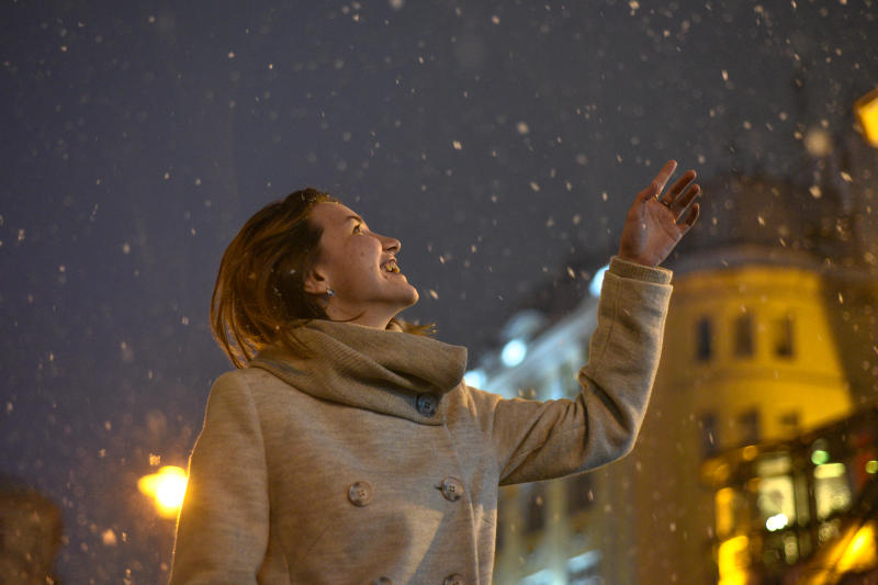 Погода подарит Москве снежные выходные