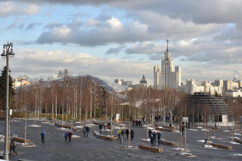 В Москве установили новый температурный рекорд. Фото: Пелагия Замятина