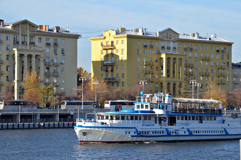 Набережные Москвы-реки благоустроят в течение пяти лет