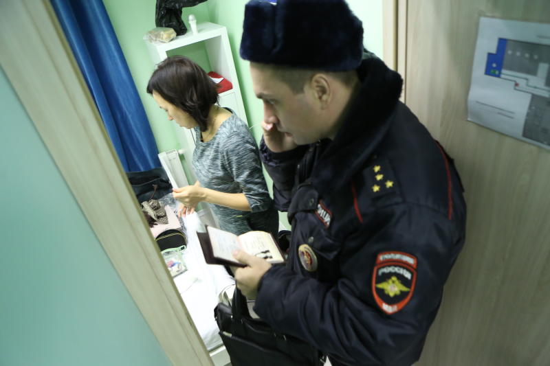 На юге Москвы полиция задержала подозреваемого в уклонении от административного надзора