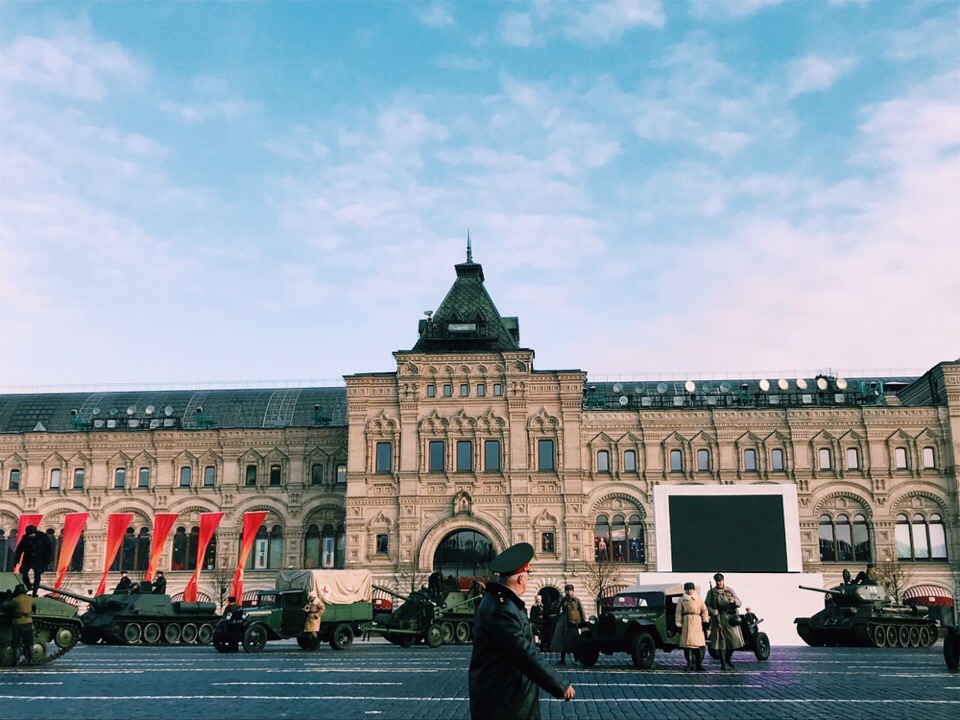 В параде приняли участие курсанты. Фото: Елена Кульбак