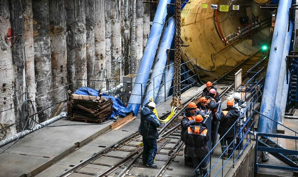 В Москве начались работы по сооружению еще одного тоннеля БКЛ. Фото: mos.ru
