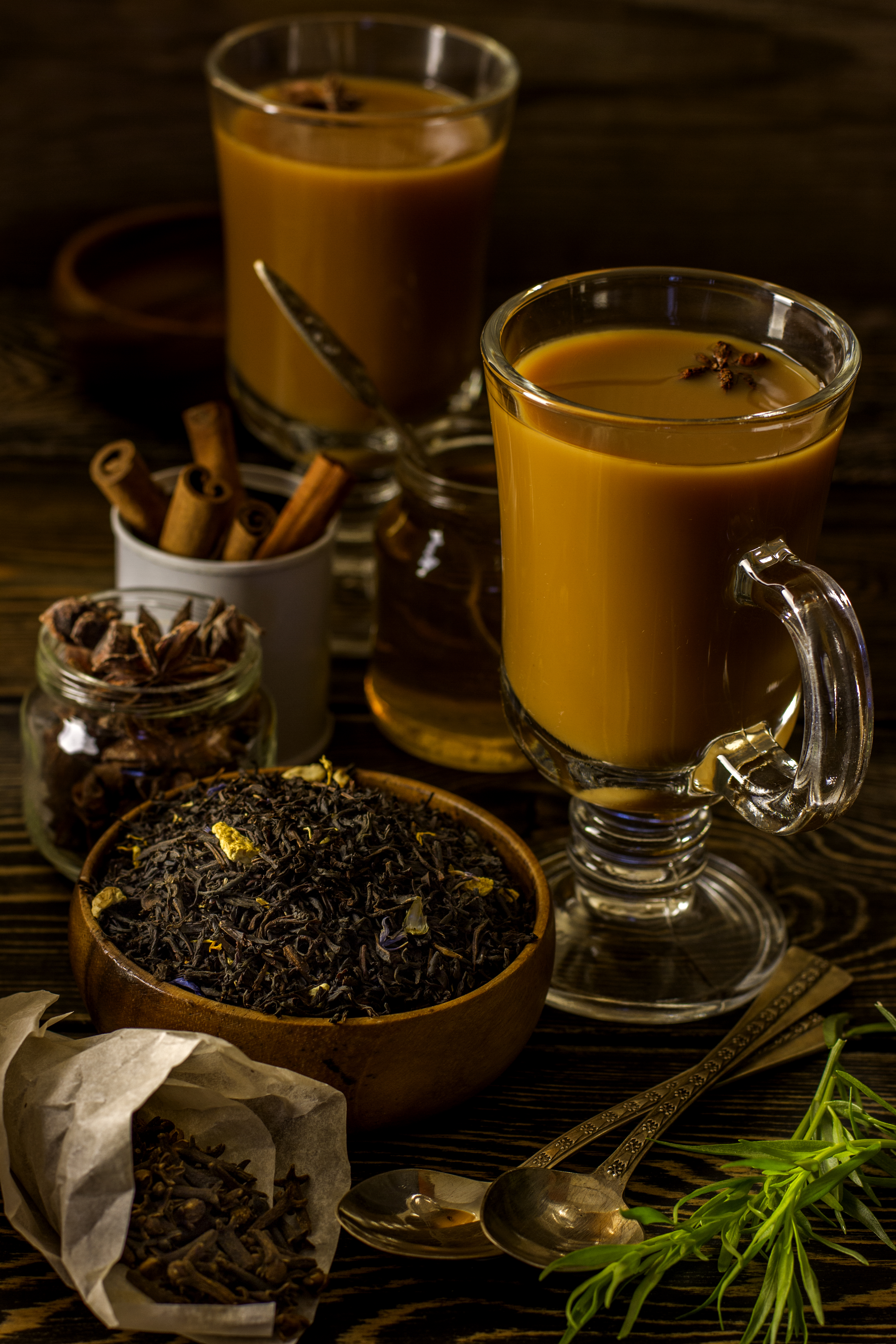 Пряный чай масала