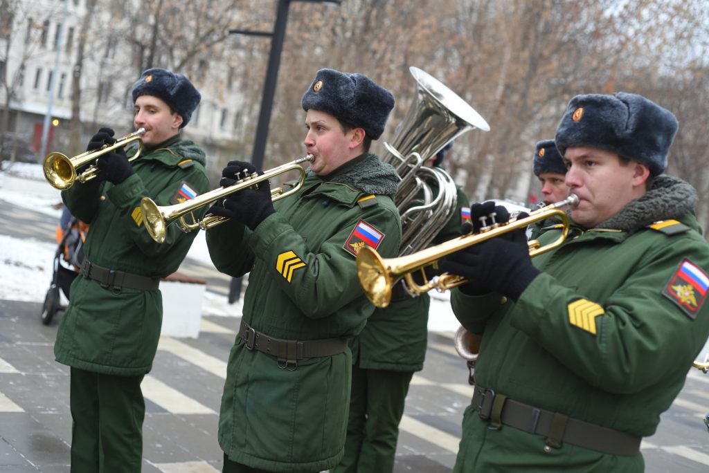 Участников Битвы под Москвой вспомнили в Южном округе