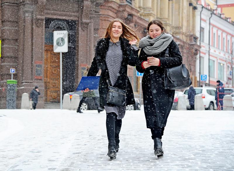 Москву накроет снегопад