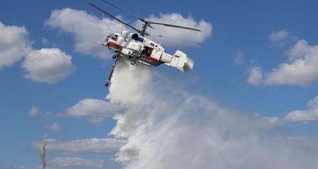 В Москве стало больше экипажей пожарных вертолетов Ка-32