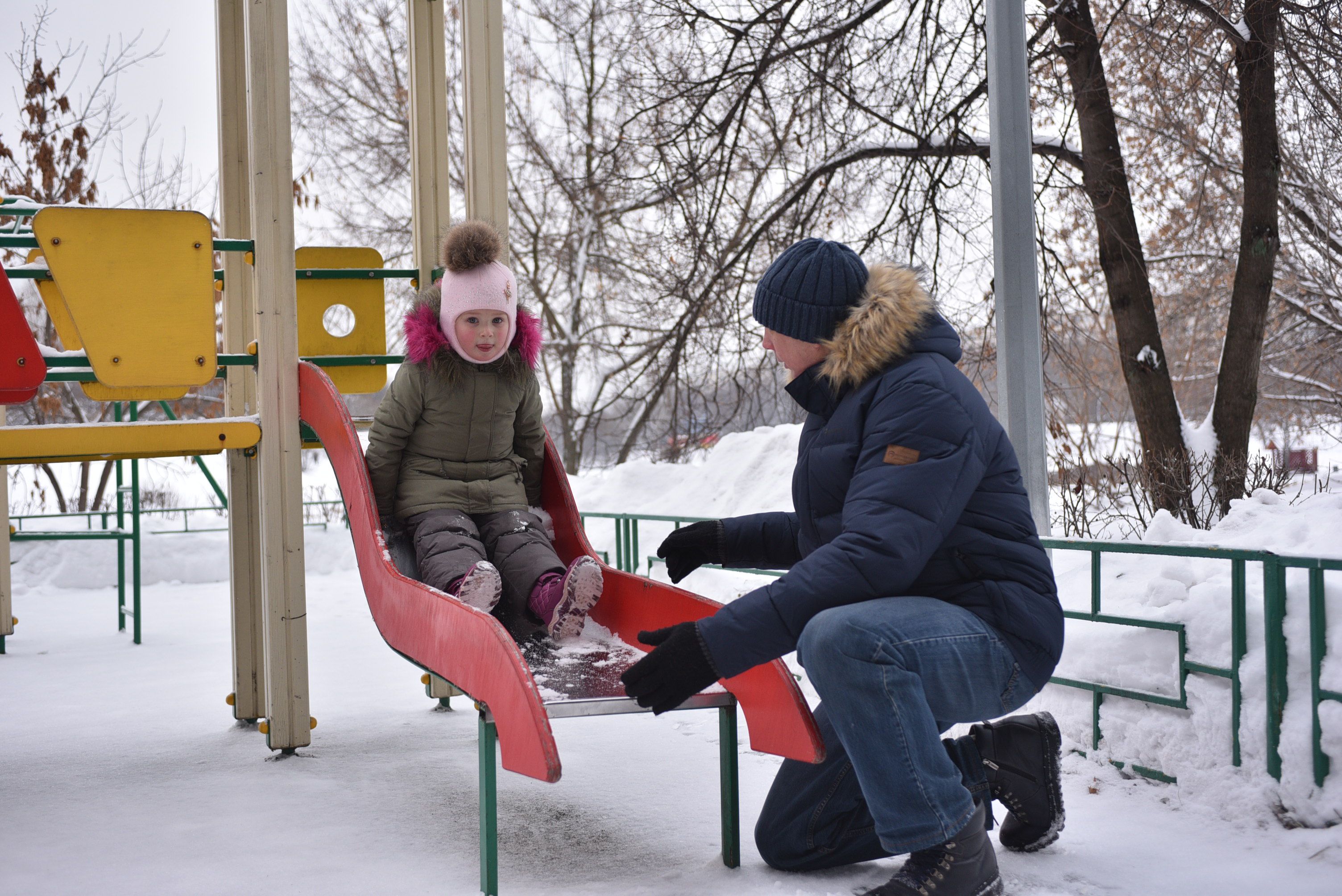 Кататься с горки теперь безопасно