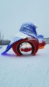 Снегири в парке «Братеевская пойма». Фото: Елена Козлова