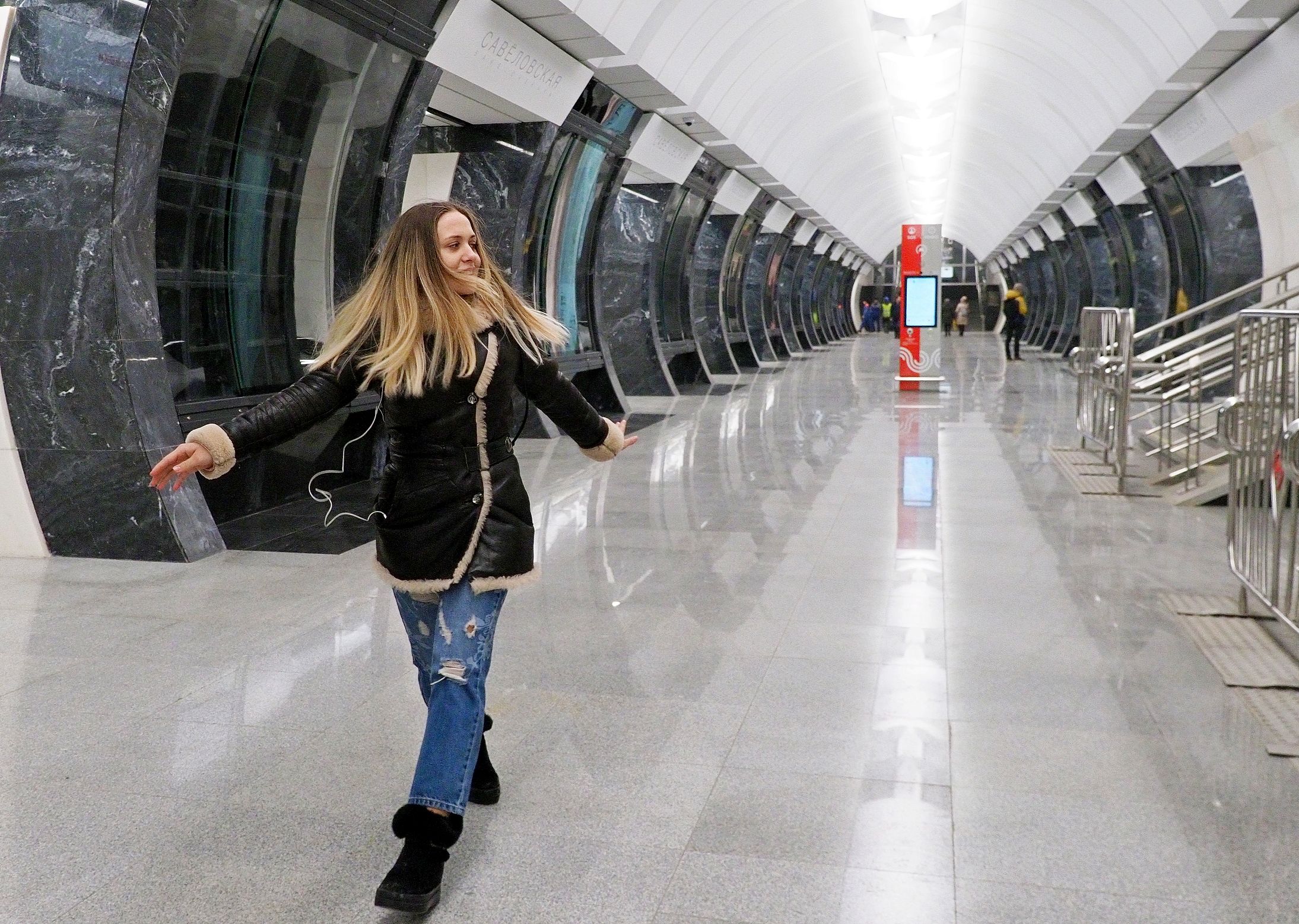 На Большом кольце московского метро запустили второй вестибюль станции «Савеловская»