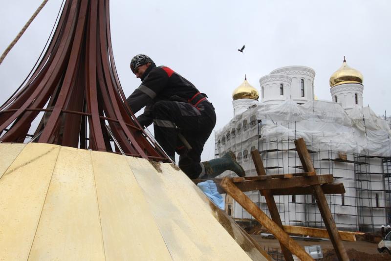 Строительство десяти храмов запланировали в столице. Фото: Антон Гердо, «Вечерняя Москва»
