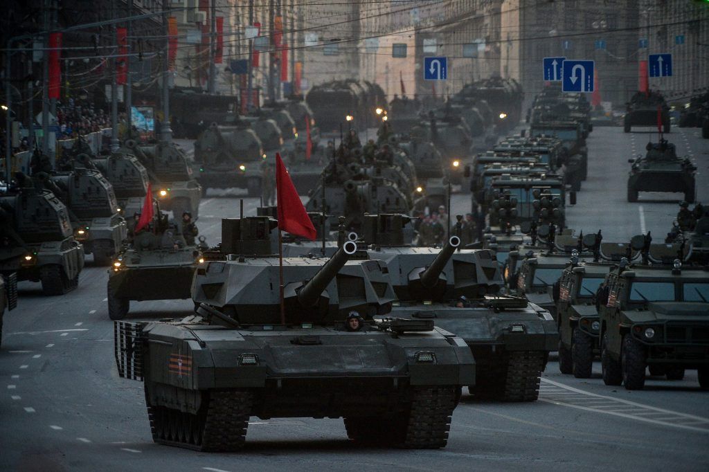 Военное шествие требует детальной репетиции. Фото: Александр Казаков