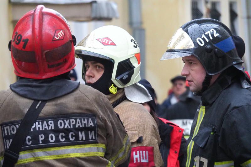 В 15:22 пожар был ликвидирован. Фото: Павел Волков