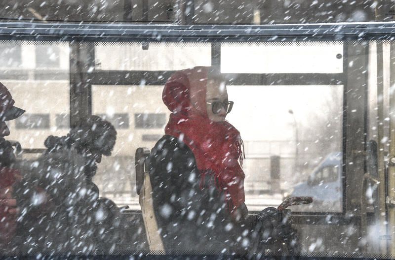  Транспорт подготовлен к работе в сложных погодных условиях. Фото: Пелагия Замятина