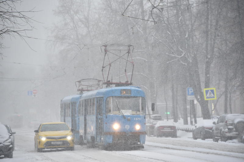 Москвичам рекомендовали общественный транспорт. Фото: Пелагия Замятина