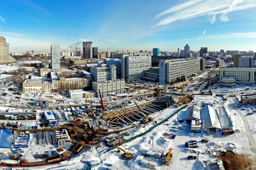 Участок Большой кольцевой линии метро на юге достроят в 2021 году. Фото: сайт Комплекса градостроительной политики и строительства Москвы