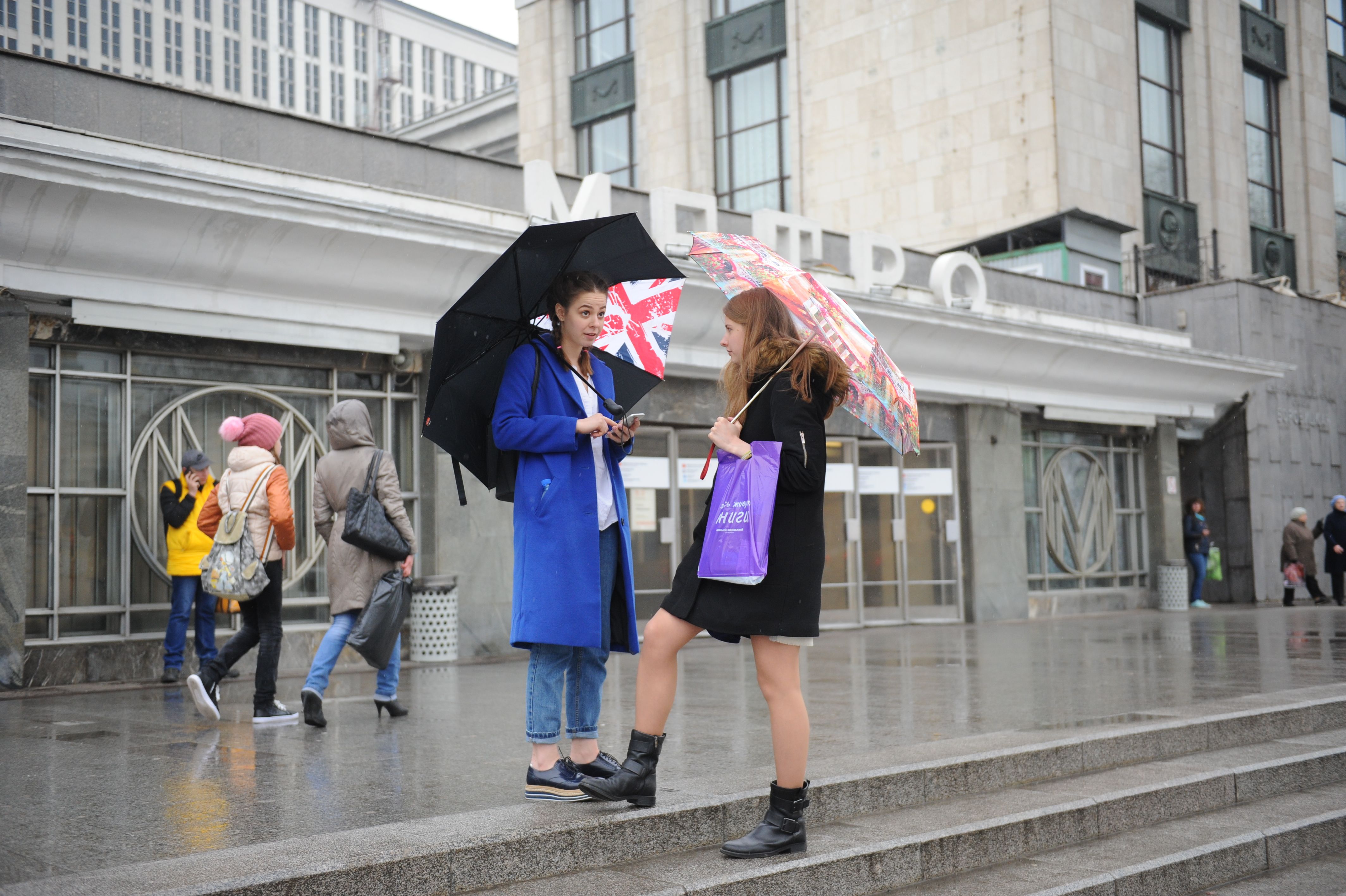 На выходных в Москве будет дождливо