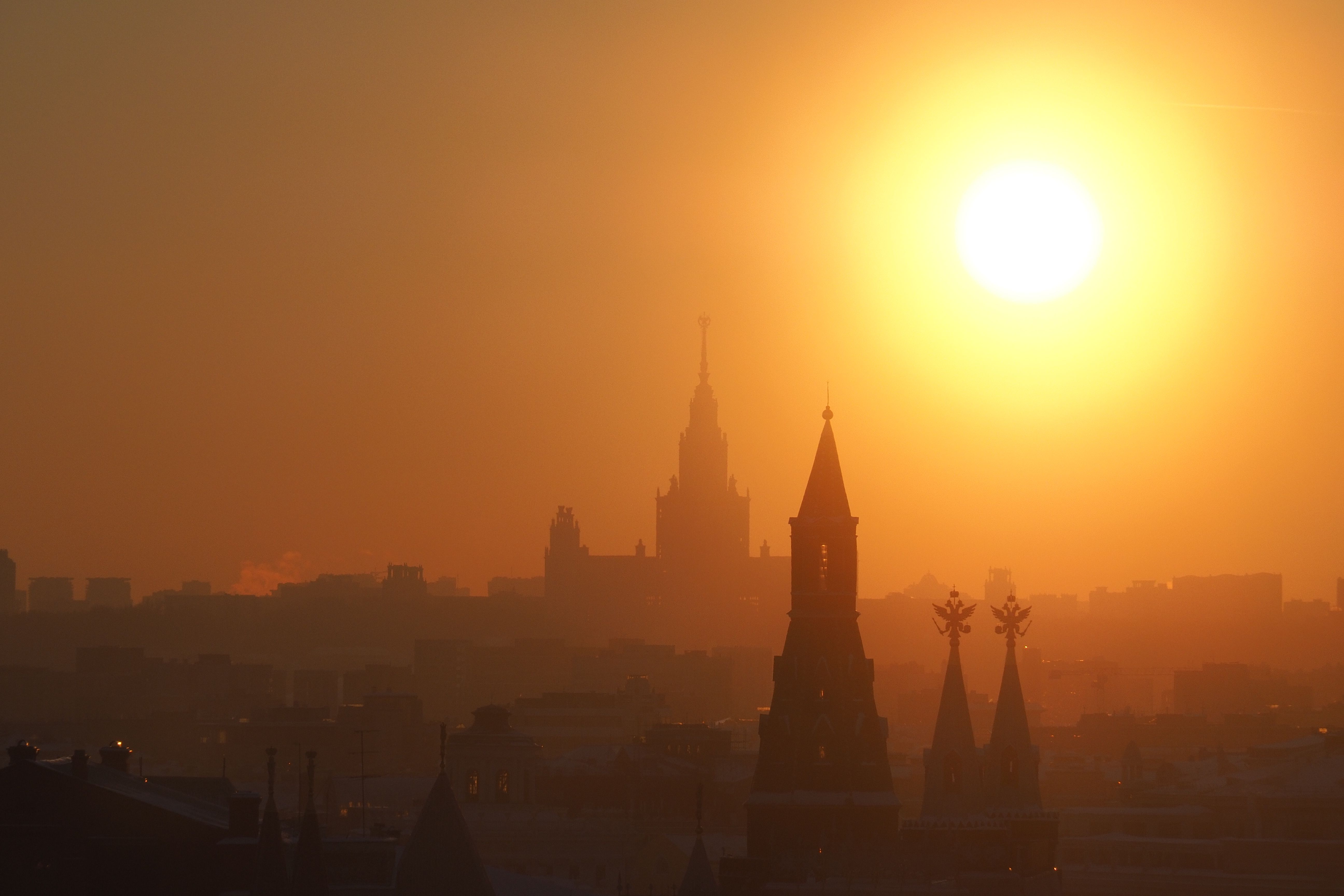 Московская температура достигнет семи градусов в пятницу