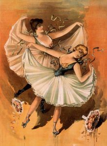 Первые костюмы балерин мало чем отличались от вечерних платьев. Фото: pixabay