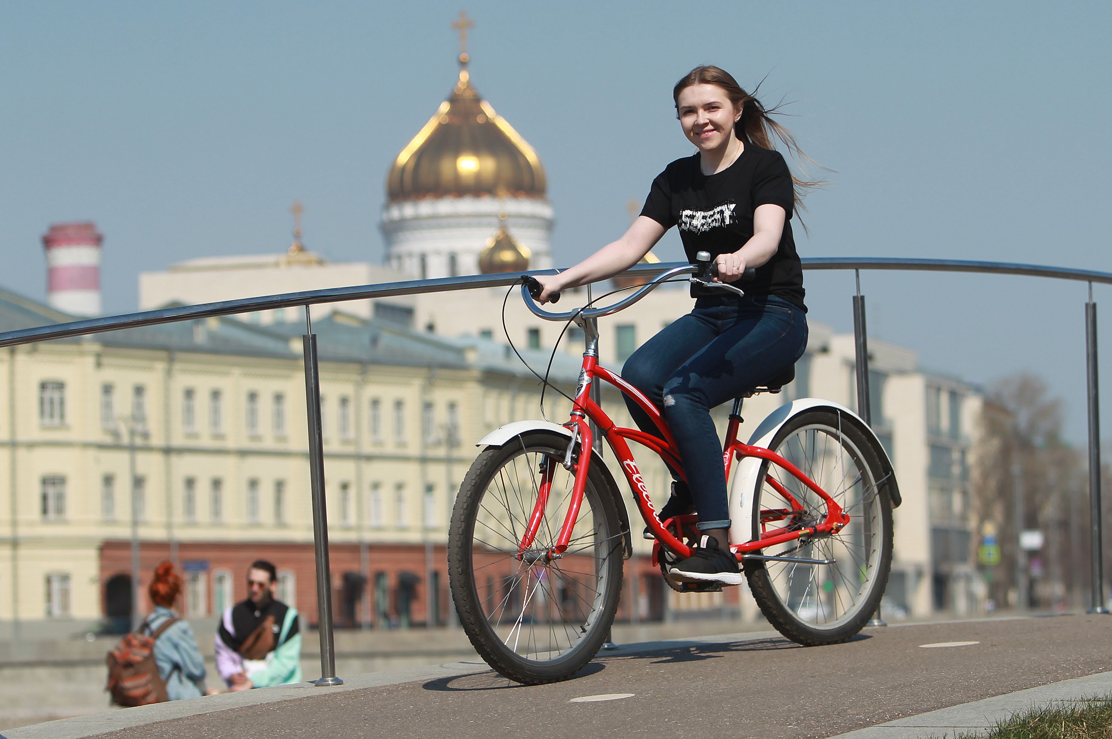 Московские велосипедисты получат новые парковки. Фото: Наталия Нечаева
