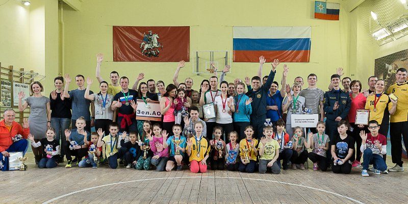 В Москве прошел спортивный праздник «Мама, папа, я — спортивная семья»