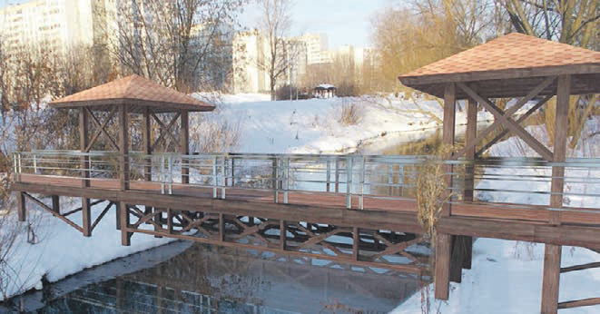 Совсем скоро по просьбам жителей через Городню будет установлен мост. Фото: Пелагия Замятина