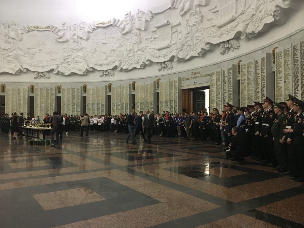 Церемонию награждения участников Спартакиады молодежи допризывного возраста провели в Москве. Фото: Юлия Панова