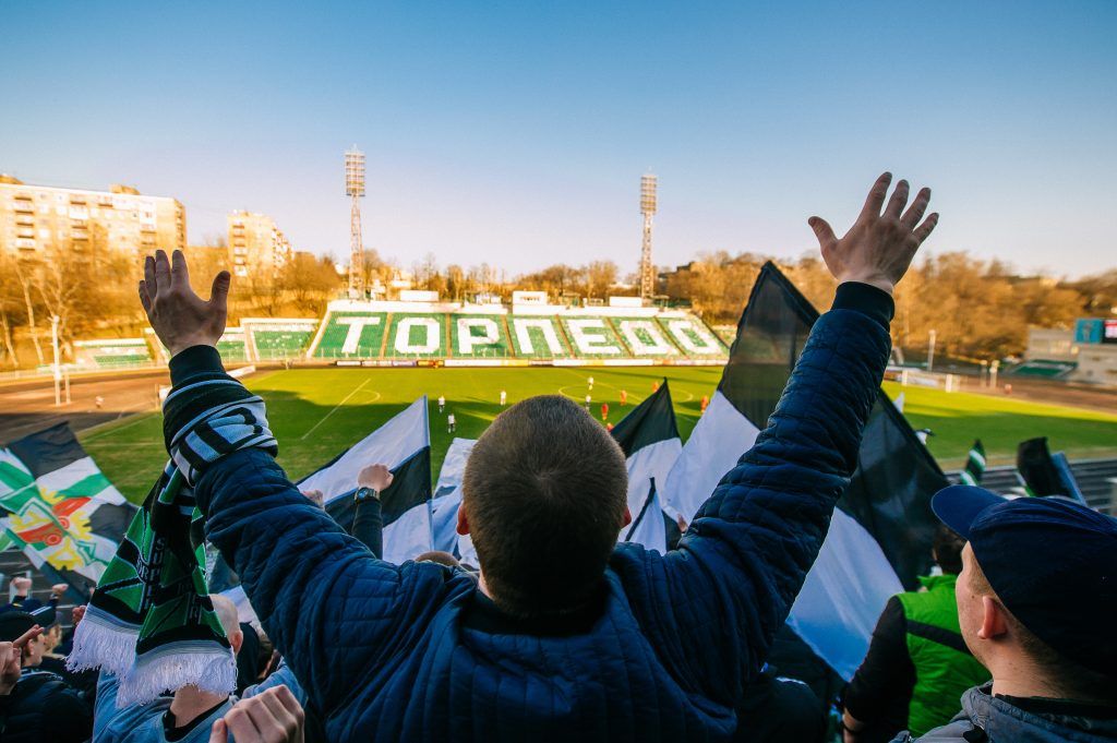 Четыре победы подряд одержали юноши из спортивной школы «Торпедо». Фото предоставили сотрудники пресс-службы футбольного клуба «Торпедо»