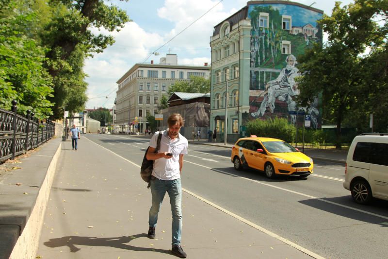 Улицу Остоженку и близлежащий к ней переулки благоустроят до середины осени