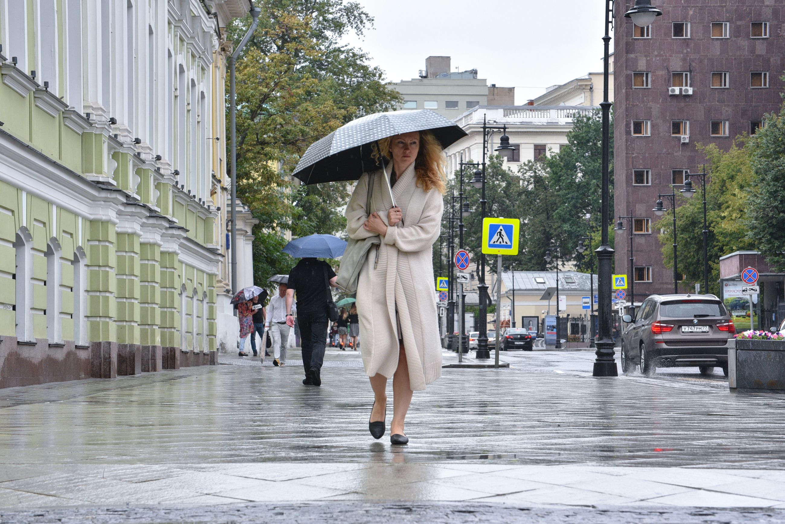 Температура составила 11 градусов. Фото: Пелагия Замятина, «Вечерняя Москва»