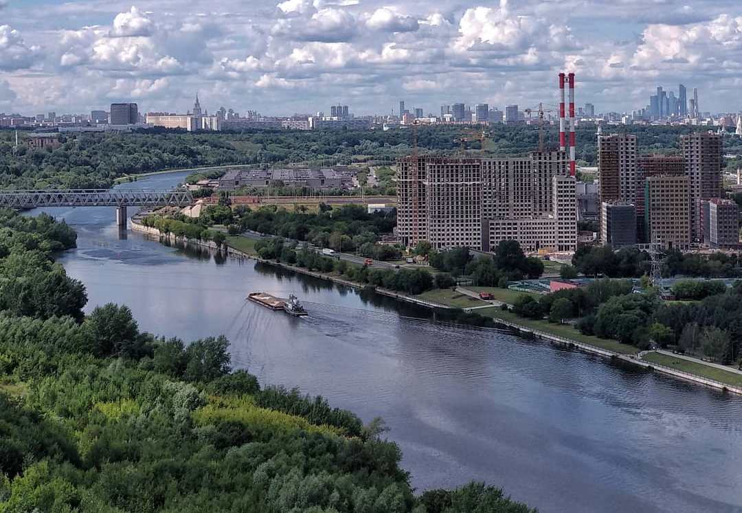 Народный корреспондент запечатлел вид на мегаполис