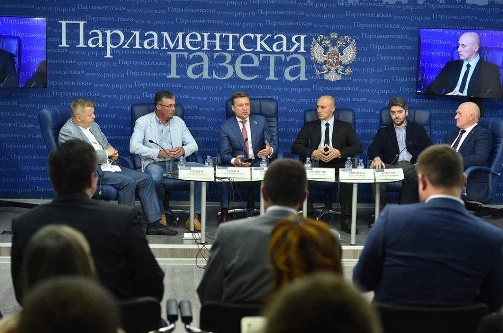 На фото депутат Государственной Думы РФ Анатолий Выборный