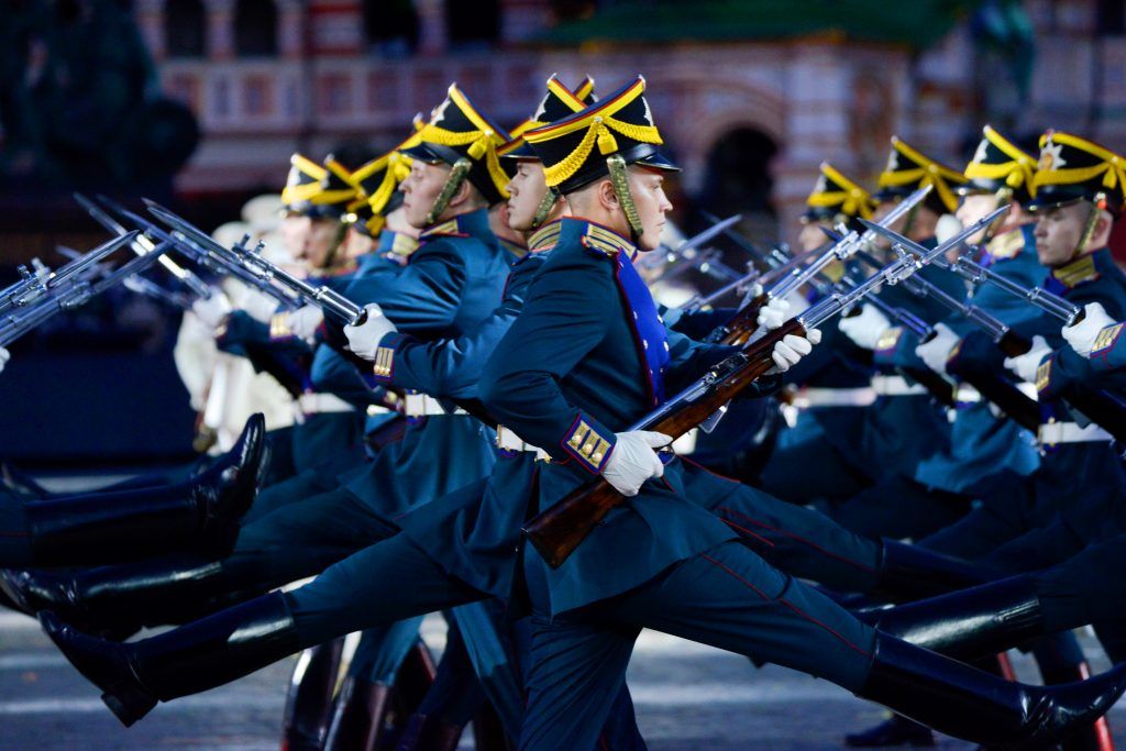 В парки Москвы войдут музыкальные войска разных стран мира. Фото: архив, «Вечерняя Москва»