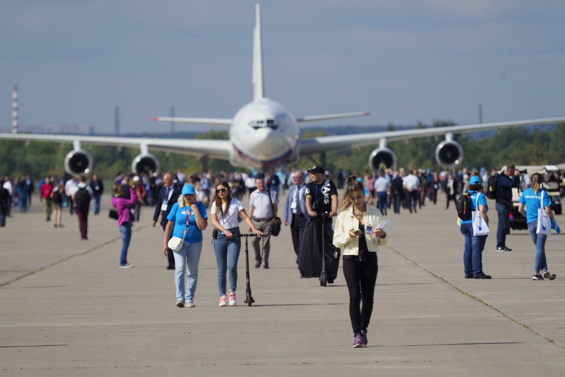 Авиасалон МАКС-2019 в первый день работы посетили 40 тысяч гостей