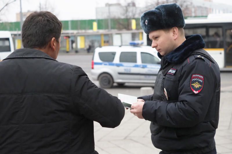 В Южном округе столицы сотрудники полиции задержали подозреваемого в угрозе убийством